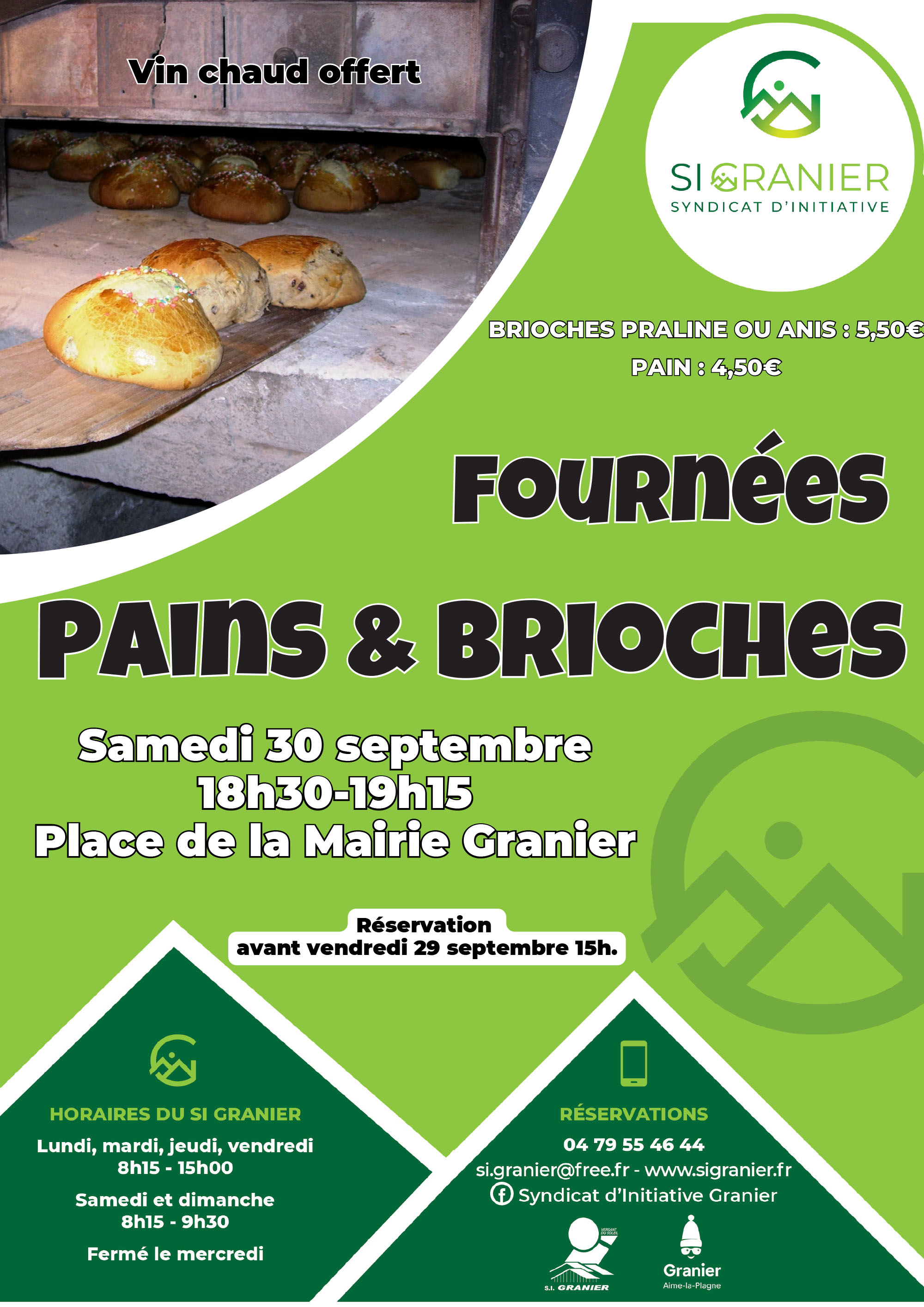 Fournées pains brioches Fournées pains brioches